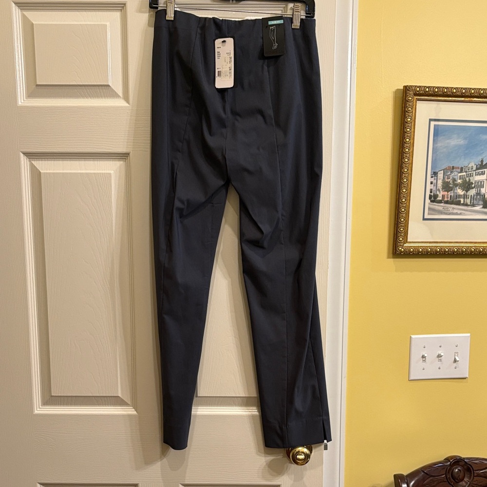Robell Men's Dark Blue Dress Pants